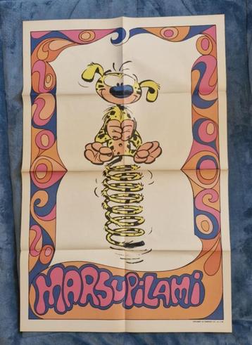 Robbedoes Marsupilami Litho posters ex libris  beschikbaar voor biedingen