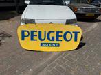 PEUGEOT emaille reclamebord XL, Verzamelen, Merken en Reclamevoorwerpen, Ophalen, Gebruikt, Reclamebord