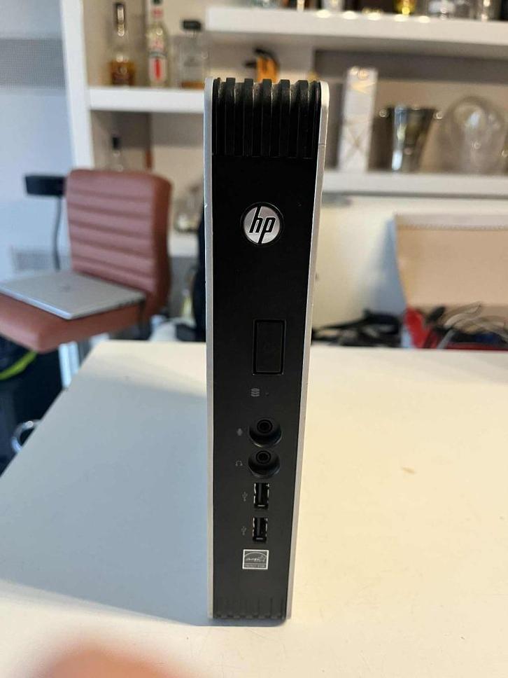 HP T610, AMD, 4GB, 256GB SSD, W10, Computers en Software, Desktop Pc's, Gebruikt, Onbekend, SSD, 4 GB, Ophalen