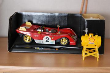 Ferrari 1972 312 P and racing fuel pump shell classic collez disponible aux enchères