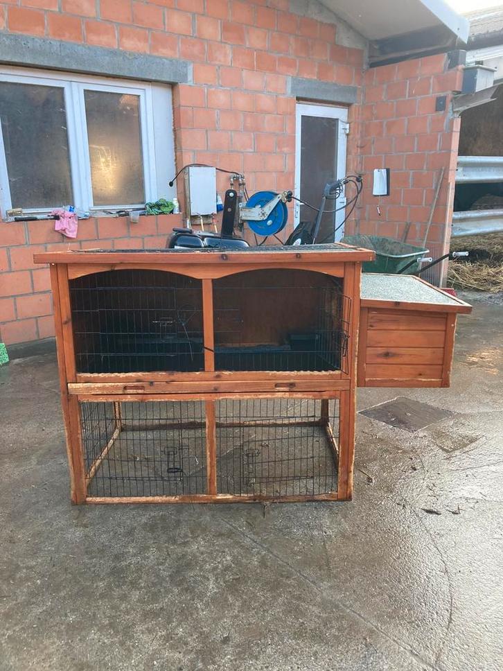 GRATIS Konijnenhok-opknapper, Dieren en Toebehoren, Knaagdieren en Konijnen | Hokken en Kooien, Gebruikt, Hok, Cavia, Konijn, Ophalen