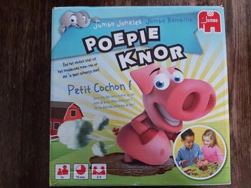Poepie Knor - spel - Jumbo, Hobby en Vrije tijd, Ophalen of Verzenden, Gebruikt