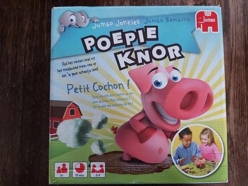 Poepie Knor - spel - Jumbo, Hobby en Vrije tijd, Gezelschapsspellen | Bordspellen, Gebruikt, Ophalen of Verzenden