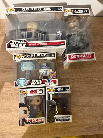 Funko poppen star wars beschikbaar voor biedingen