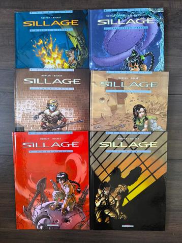 Lot « Sillage » (6 BD) beschikbaar voor biedingen