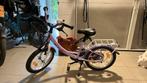Kinderfiets paars met mandje bnb bike, Fietsen en Brommers, Ophalen, Zo goed als nieuw, Minder dan 16 inch, BNB Bike