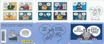 TIMBRES Carnet 10 timbres LE CHAT de GELUCK 2005 BC3825, Enlèvement ou Envoi, Autres personnages, Neuf, Autres types