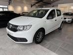 Dacia Sandero 1.0i ,,car pass///garantie (bj 2017), Auto's, Dacia, Stof, Gebruikt, Wit, Bedrijf