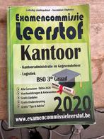 Handboek examencommissie middenjury 2020 kantoor, Boeken, Studieboeken en Cursussen, BSO, Zo goed als nieuw, Verzenden