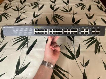 Switch manageable PoE Zyxel GS1920-24HP – 24 ports – 375W –  beschikbaar voor biedingen