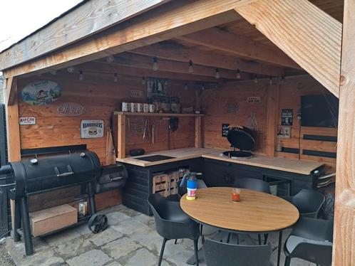 Terrasoverkapping/carport, Tuin en Terras, Overkappingen, Zo goed als nieuw, Carport, Ophalen