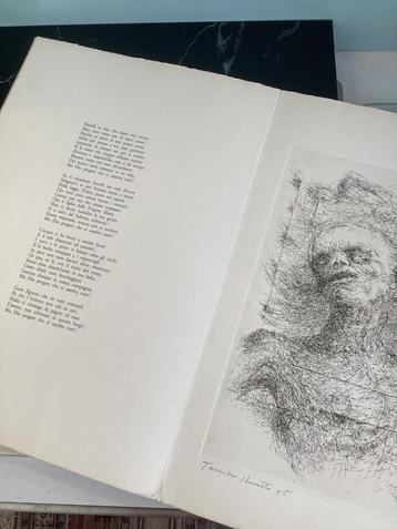 Gravure Ballata degli impiccati Francois Villon. 261/AE.  beschikbaar voor biedingen