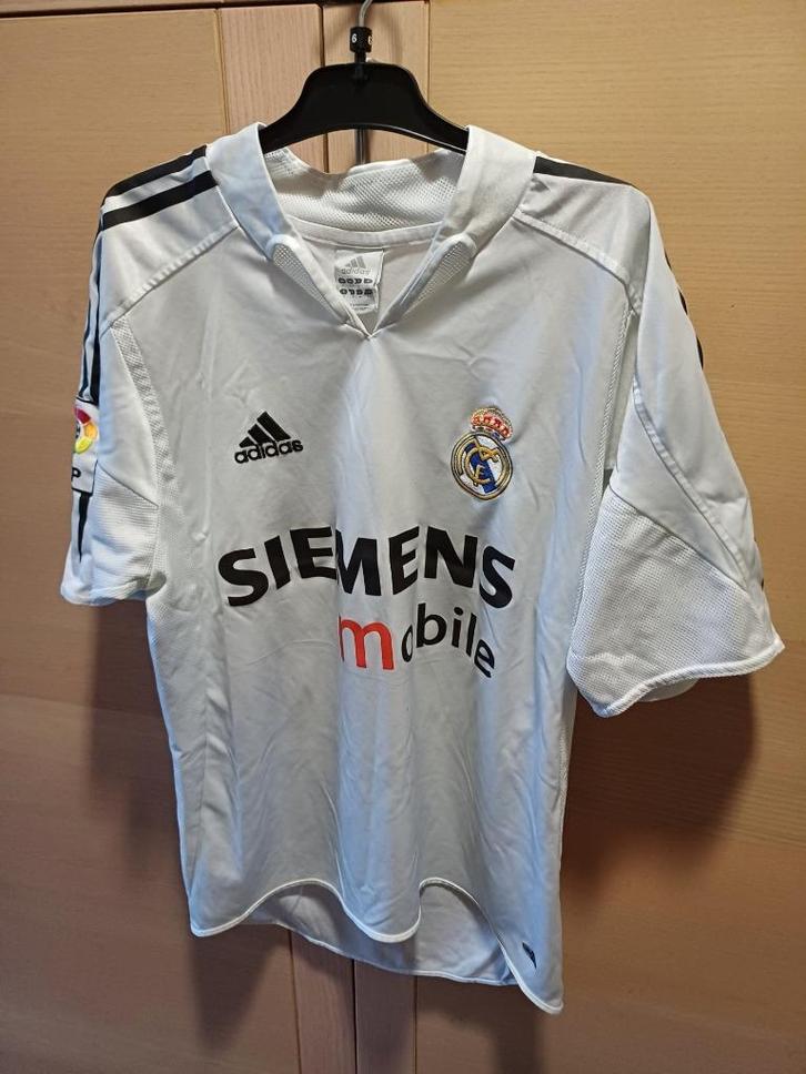 voetbal t-shirt real madrid 2004-2005 maat smal, Verzamelen, Sportartikelen en Voetbal, Gebruikt, Shirt, Ophalen of Verzenden