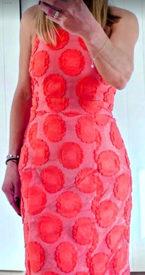Jurk Caroline Biss met halternek - Maat 38, Kleding | Dames, Jurken, Maat 38/40 (M), Knielengte, Ophalen of Verzenden
