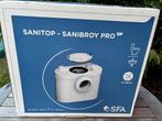 Nieuwe Sanitop sanibroy-pro - vermaler voor toilet, Doe-het-zelf en Bouw, Ophalen of Verzenden, Nieuw, Toilet