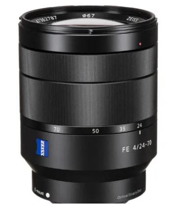 Sony FE 24-70mm f/4 ZA OSS Vario Tessar beschikbaar voor biedingen