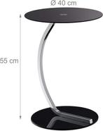 Table d'appoint ronde | LIVRAISON GRATUITE, Neuf, -, -, RELAXDAYS