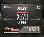 MSI X570-A PRO, Computers en Software, Moederborden, Gebruikt, DDR4, Ophalen of Verzenden, Socket AM4
