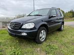 Mercedes ML270cdi Clim/Cuir/Full Option/attache remorq3500kg, Auto's, Mercedes-Benz, Lederen bekleding, Blauw, Bedrijf, 2075 kg