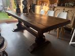 Kloostertafel Boerentafel Monastir massieven eik 2,2 x 0,80, Ophalen