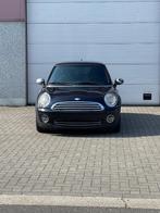 Mini one - automaat, Automaat, Beige, Leder en Stof, Zwart