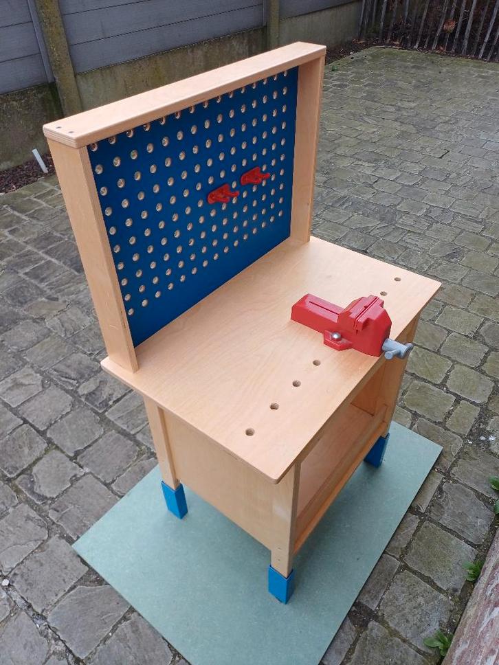 Werkbank kinderen Ikea, Kinderen en Baby's, Speelgoed | Speeltafels, Gebruikt, Ophalen