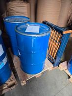 4 metalen tonnen, Tuin en Terras, Regentonnen, 150 liter of meer, Ophalen, Gebruikt, Metaal