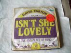 45 T SINGLE - David Parton ‎– Isn't She Lovely, Pop, Ophalen of Verzenden, 7 inch, Single
