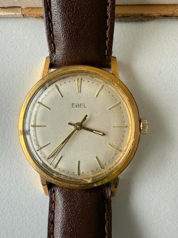 Montre EBEL numérotée remontable Swiss, Montre-bracelet, Autres marques, 1930 à 1960, Avec bracelet