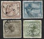 4 Postzegels 1923 Belgisch Congo Inheemse ambachten en nijve, Postzegels en Munten, Postzegels | Afrika, Ophalen of Verzenden