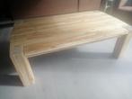 Belle table basse en bois en bon état, Maison & Meubles, Tables | Tables de salon, Hedendaags, Comme neuf, 100 à 150 cm, Rectangulaire