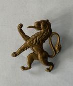 Lion Armée belge, insigne de béret, modèle anglais, Enlèvement ou Envoi, Armée de terre