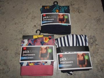 3 Nieuwe boxer-shorts / Maat Large