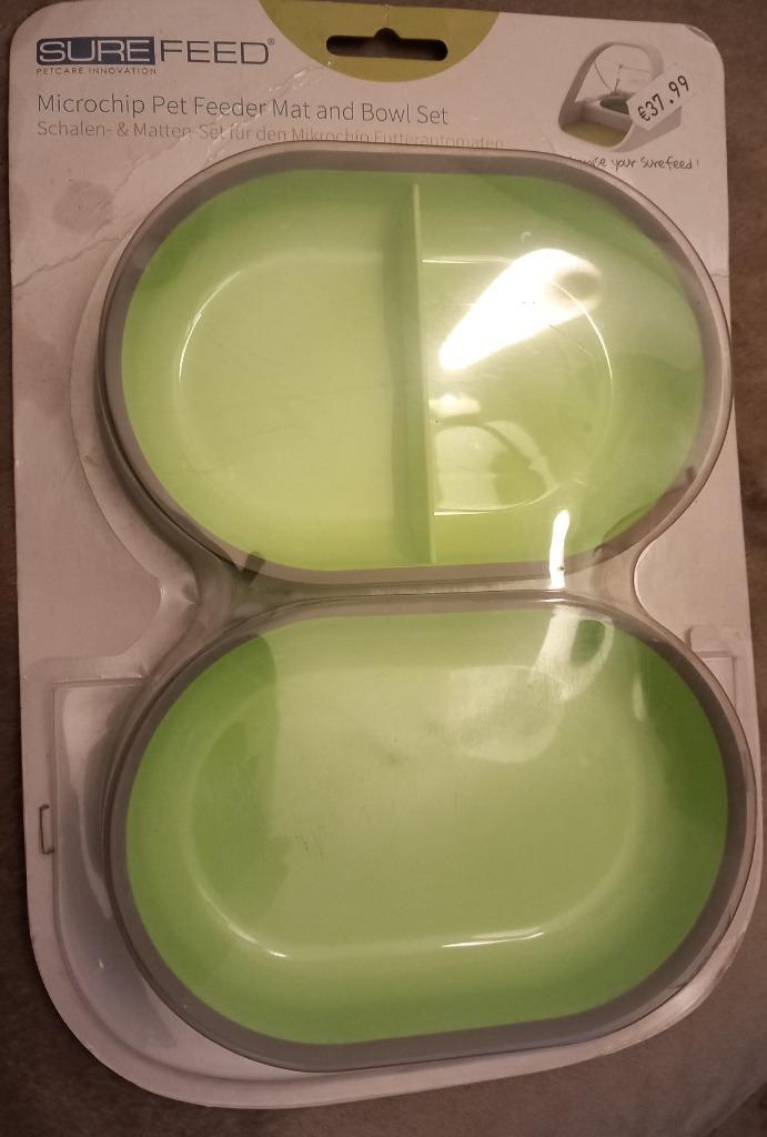 Set van 2 schalen voor automatische frietautomaten van Suref, Dieren en Toebehoren, Kattenvoerbakken en Drinkbakken, Nieuw, Ophalen