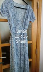 Robe femme imprimée portefeuille bleu Blanc, Nieuw, Blauw, Shein, Ophalen of Verzenden