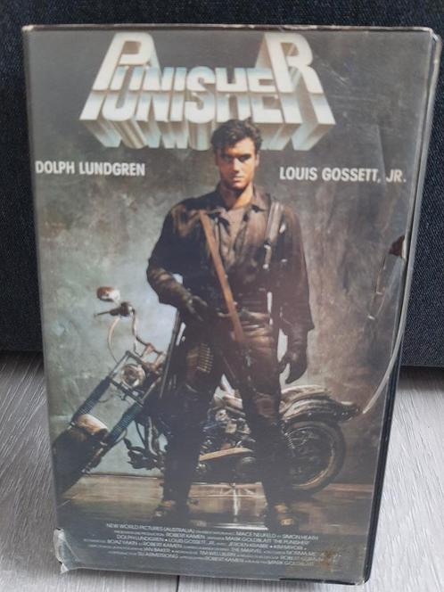 Vhs Punisher (Dolph Lundgren), Cd's en Dvd's, VHS | Film, Gebruikt, Ophalen of Verzenden