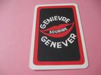 1 oude losse speelkaart Sourire genever (136), Collections, Cartes à jouer, Jokers & Jeux des sept familles, Comme neuf, Carte(s) à jouer