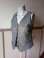 Débardeur vest Massimo Dutti M, Kleding | Dames, Truien en Vesten, Ophalen of Verzenden, Zo goed als nieuw, Maat 38/40 (M), Grijs
