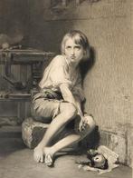 Gustave Wappers (1803-1874), d'après - Louis XVII au Temple, Antiquités & Art, Enlèvement ou Envoi