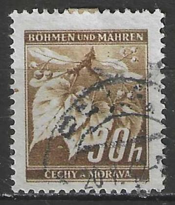 Bohemen-Moravie 1940/1940 - Yvert 41 - Linde - 30 h. (ST) beschikbaar voor biedingen