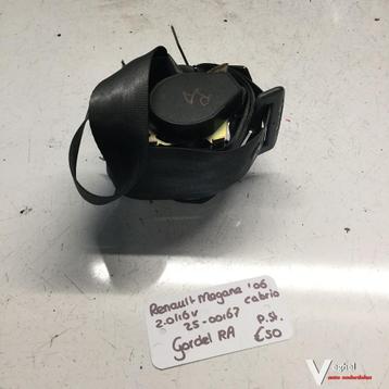Renault Megane Cabrio 2.0 16v 2006 2500167  Gordel Rechtsach beschikbaar voor biedingen