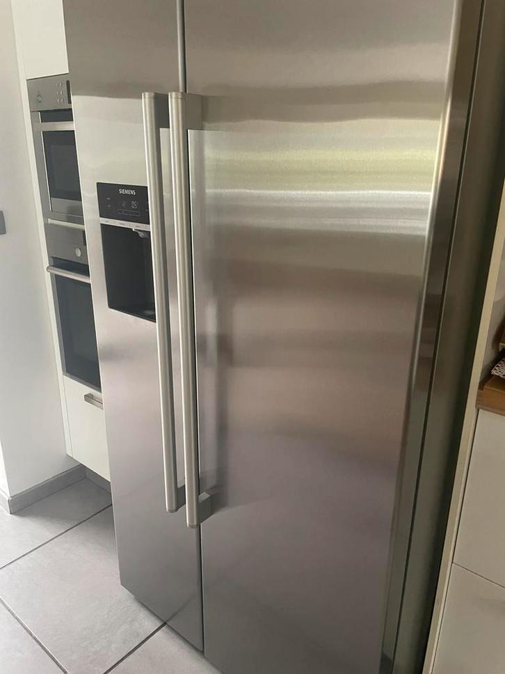 Frigo americain siemens, Electroménager, Réfrigérateurs & Frigos, Utilisé, Avec congélateur séparé, 200 litres ou plus, 160 cm ou plus