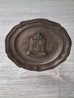 Tinnen bord embleem Aalst, Antiek en Kunst, Ophalen of Verzenden