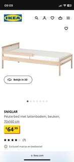 Lit pour enfant Twice sniglar avec matelas et couette, Enfants & Bébés, Comme neuf, Matelas, Enlèvement