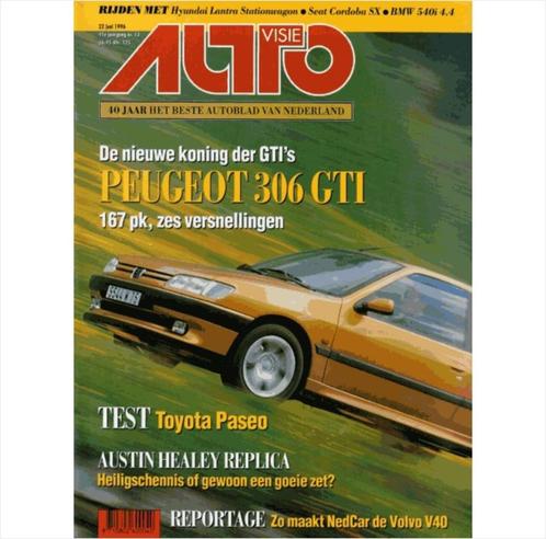 Autovisie Tijdschrift 1996 NR 13 #1 Nederlands, Livres, Autos | Brochures & Magazines, Utilisé, Enlèvement ou Envoi
