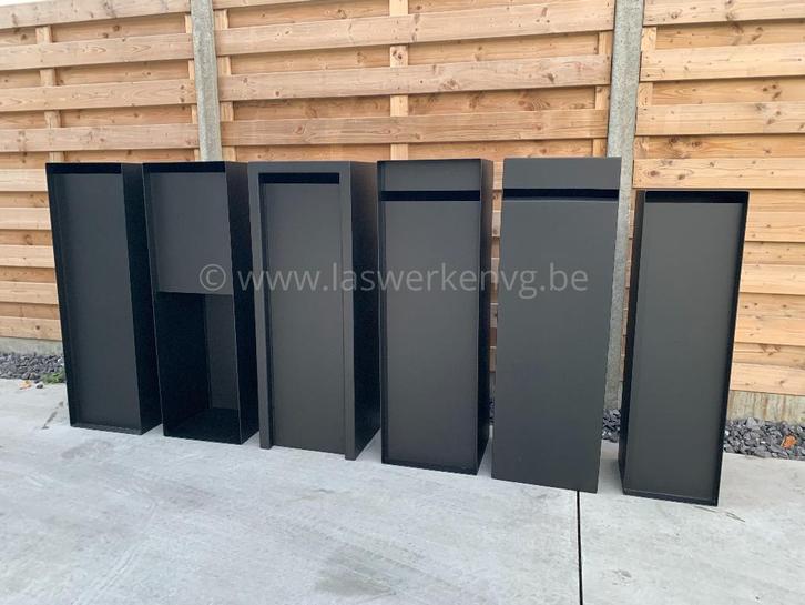 Nieuwe Metalen Brievenbussen. Ook Maatwerk, Tuin en Terras, Brievenbussen, Nieuw, Staande brievenbus, Staal, Ophalen