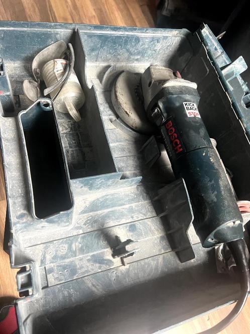 Bosch gws 14_125 CI slijpmachine, Doe-het-zelf en Bouw, Gereedschap | Slijpmachines, Gebruikt, Haakse handslijpmachine, 1000 watt of meer