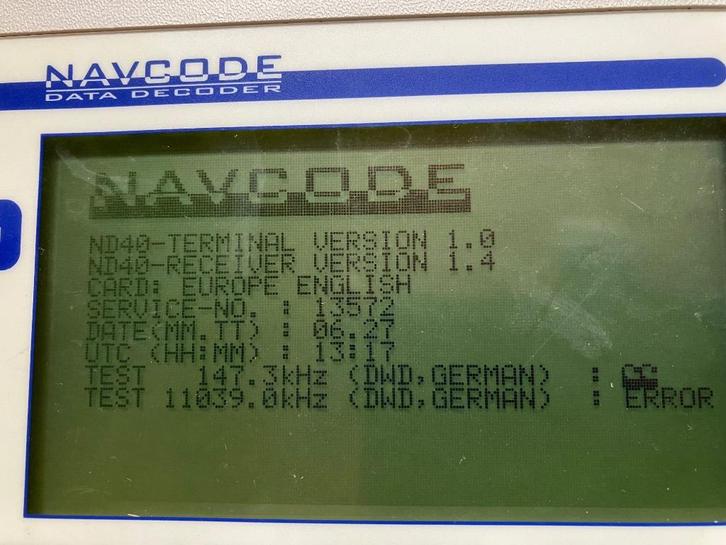 ZOEK USER MANUAL TRAPP NAVICODE DATA RECORDER/weerfax/naftex, Telecommunicatie, Zenders en Ontvangers, Gebruikt, Ontvanger, Ophalen of Verzenden