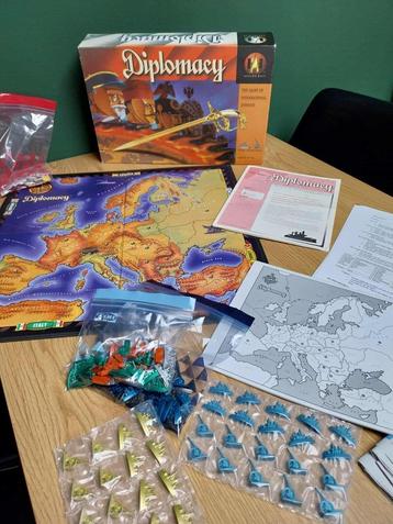 gezelschapsspel Diplomacy compleet beschikbaar voor biedingen