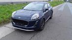 ford Puma 2022 benz.1.0l ecoboost , carpay/lane, Auto's, Ford, Voorwielaandrijving, 4 zetels, Puma, Blauw